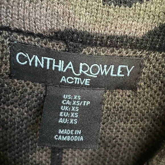 Cynthia Rowley Camp Sweater Jacket size XS - Picture 5 of 7